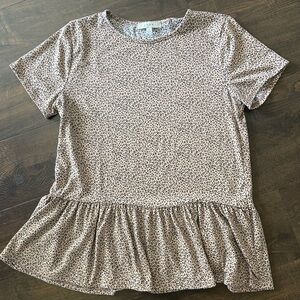 Women’s leopard print shirt